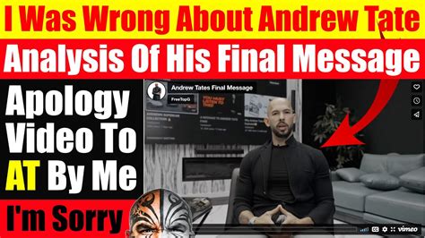 andrew tate apology.